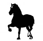 Welsh Cob, Trotting Horse Weathervane or Sign Profile - Laser cut 300mm